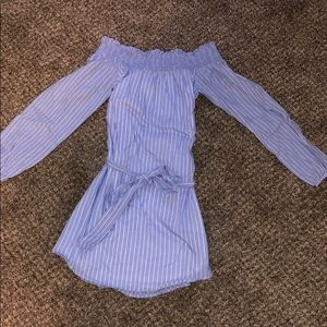 Off the shoulder dress